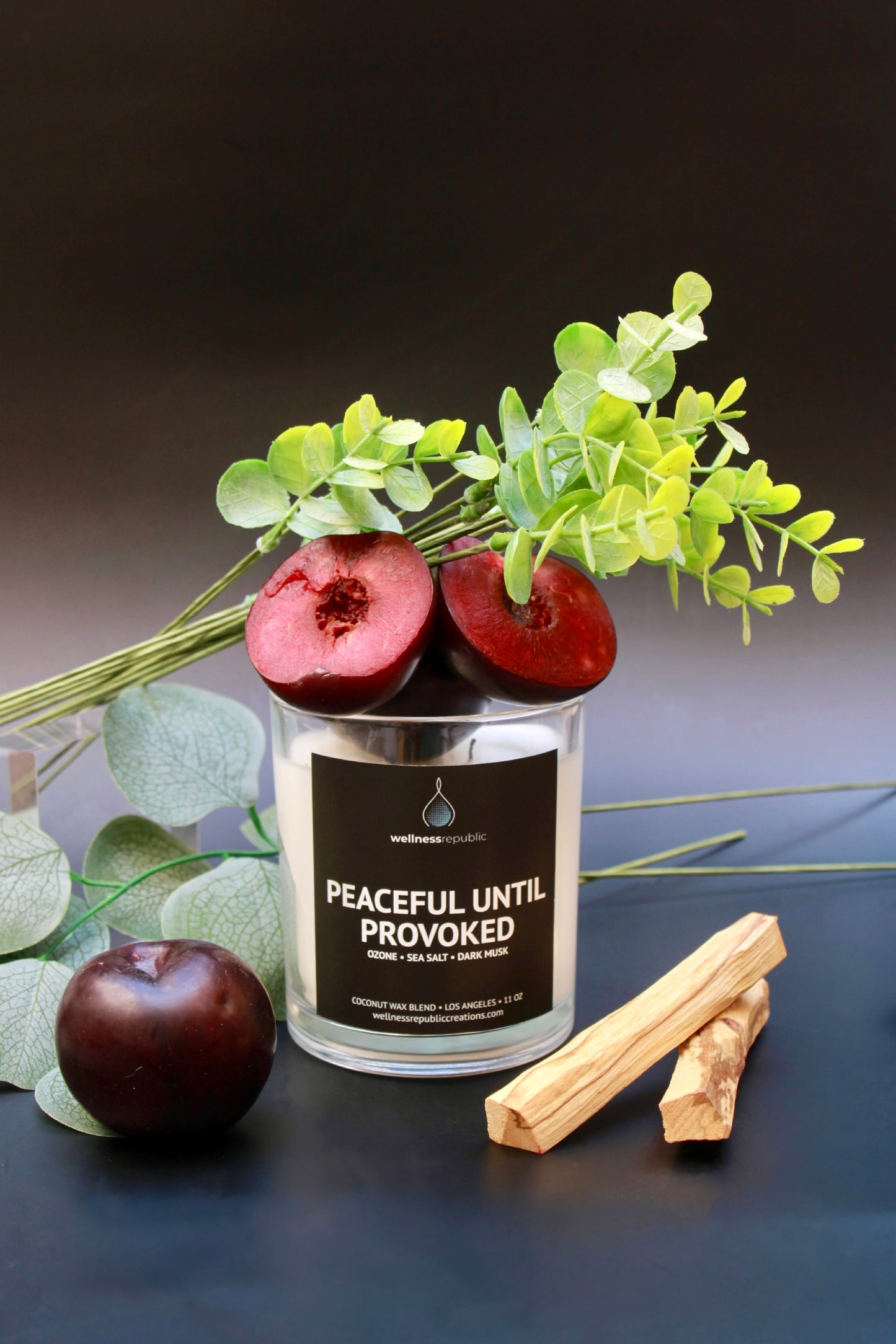 Peaceful Until Provoked Candle