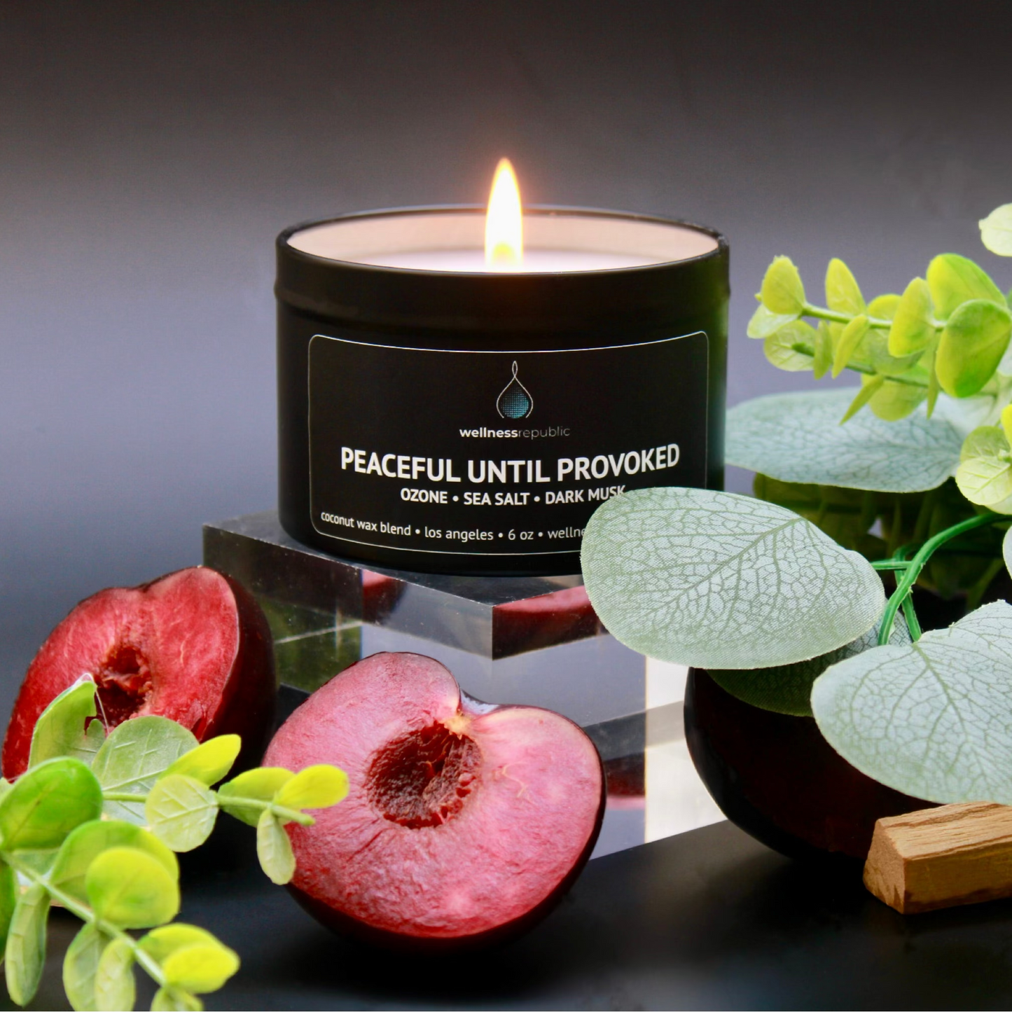 Peaceful Until Provoked Candle