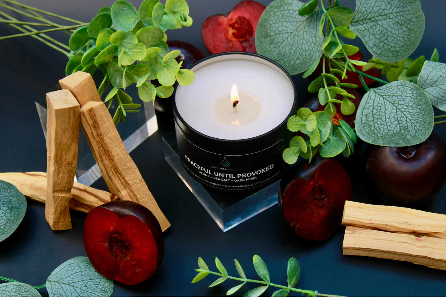 Peaceful Until Provoked Candle