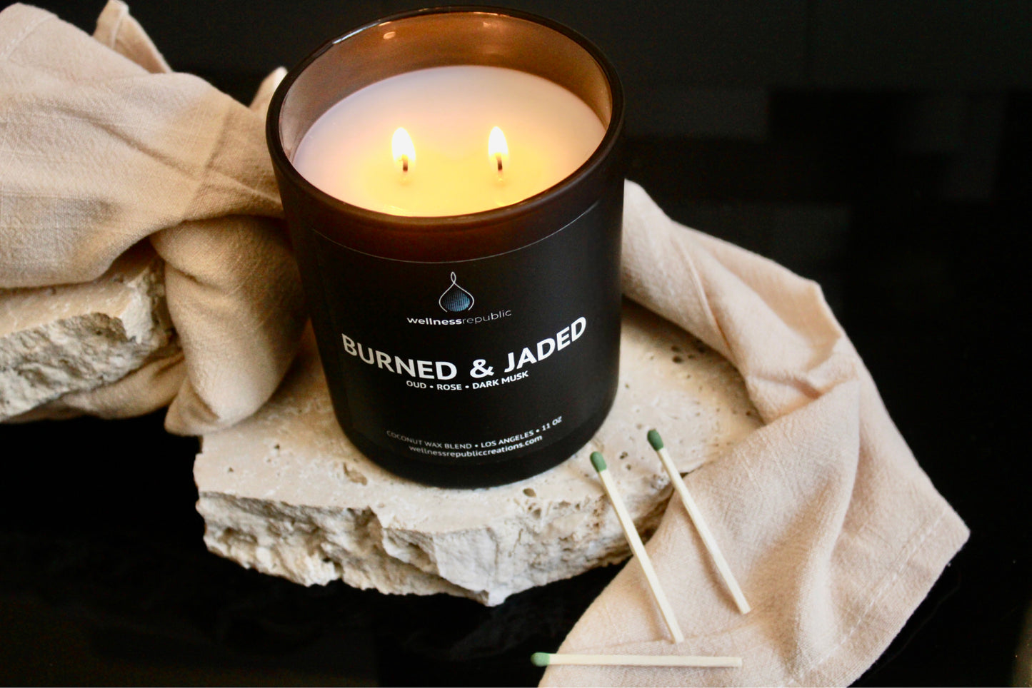 Burned & Jaded Candle