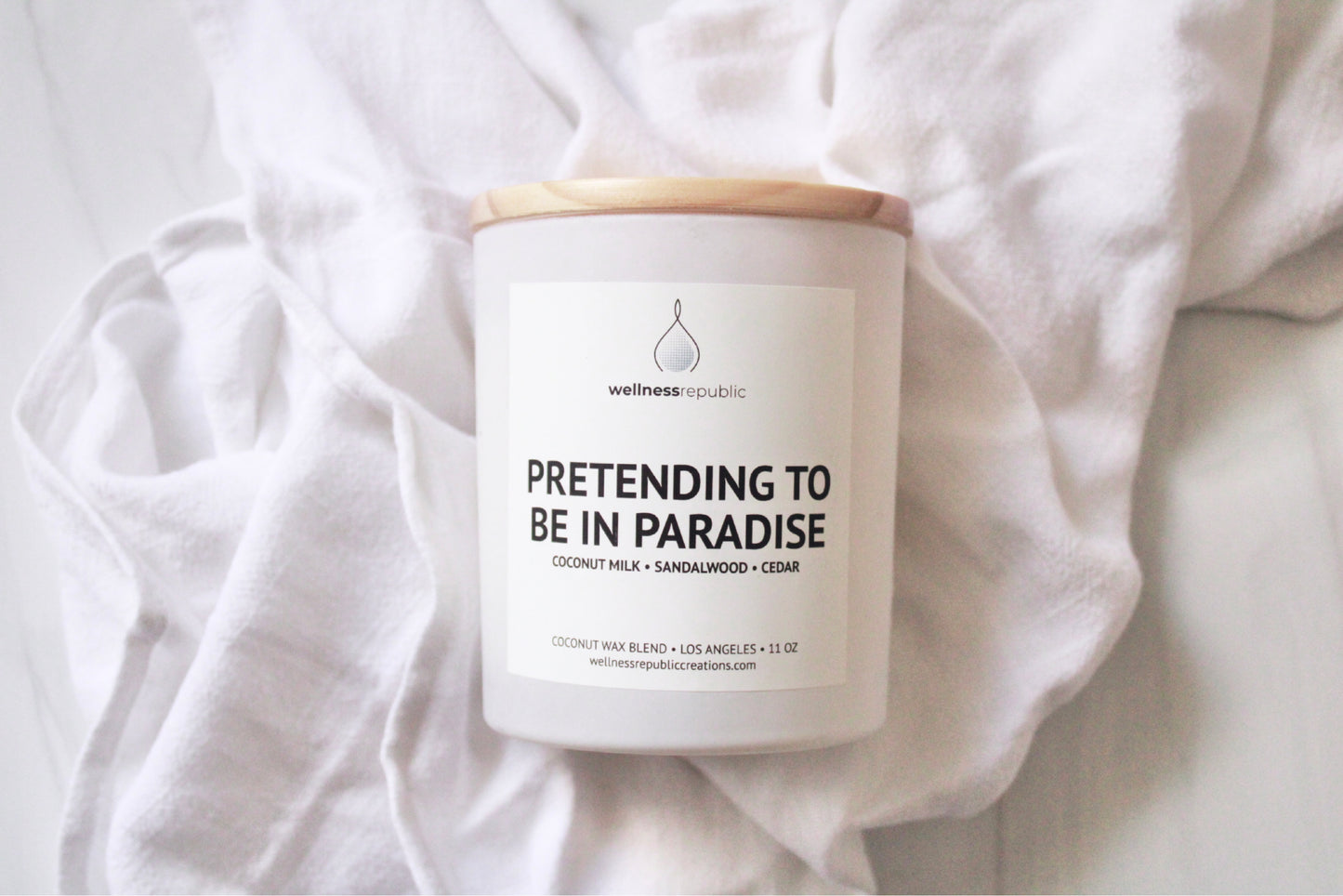 Pretending to be in Paradise Candle